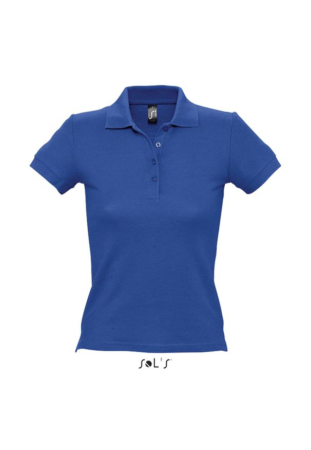 SOL'S - Polo Sol's People. Typ kołnierza: polo. Kolor: niebieski