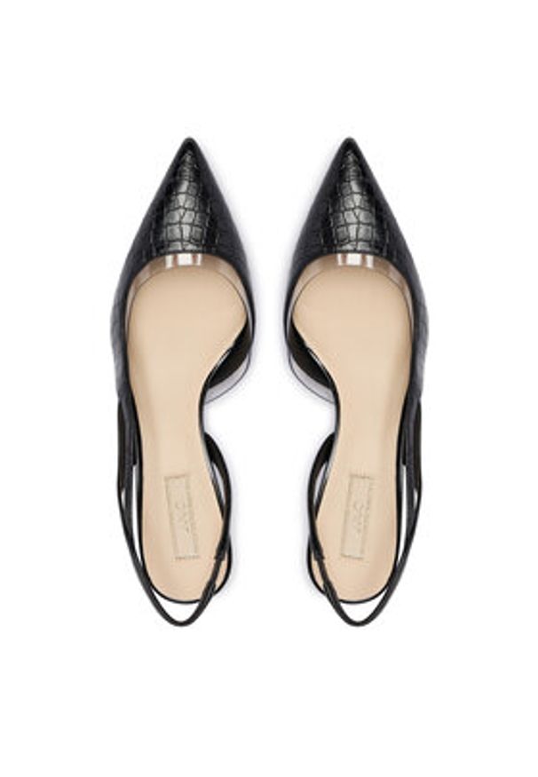 Liu Jo Szpilki Deva 09 SA6023 EX068 Czarny. Kolor: czarny. Materiał: skóra. Obcas: na szpilce