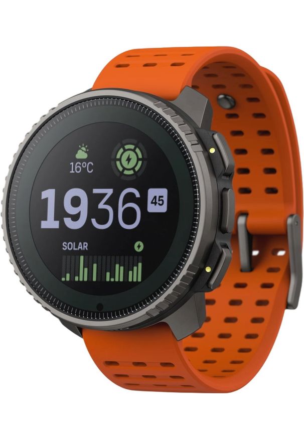 SUUNTO - Zegarek sportowy Suunto Vertical Titanium Solar Canyon (SS050861000). Styl: sportowy