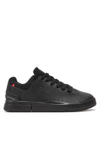 On Buty do biegania The Roger Advantage 3WD10650485 Czarny. Kolor: czarny. Materiał: skóra
