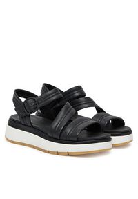 Clarks Sandały Tuscan Strap 26181473 Czarny. Kolor: czarny. Materiał: skóra #6