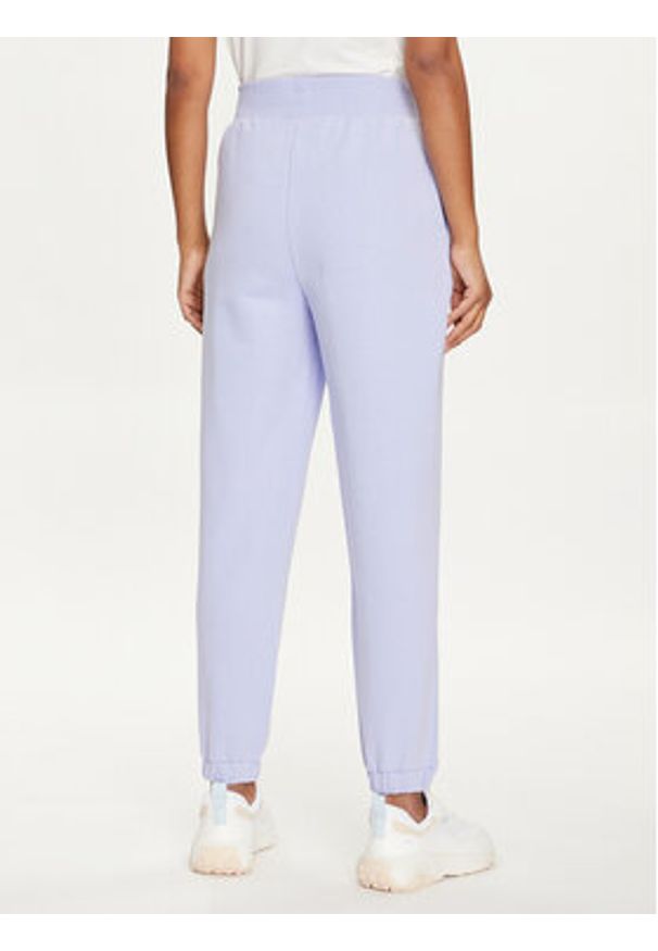 4f - 4F Spodnie dresowe 4FWSS24TTROF666 Fioletowy Regular Fit. Kolor: fioletowy. Materiał: bawełna