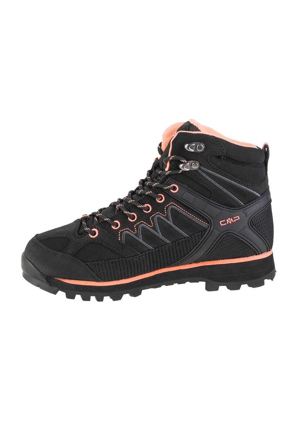 Buty trekkingowe damskie, CMP Moon Mid. Kolor: czarny. Materiał: materiał, skóra, syntetyk