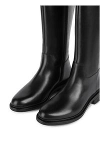 Geox Oficerki D Walk Pleasure D46TGD 00043 C9999 Czarny. Kolor: czarny. Materiał: skóra #4