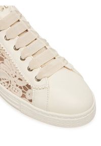AGL Sneakersy Sade Fabric D936031PGKT046C253 Écru. Kolor: kremowy. Materiał: materiał #4