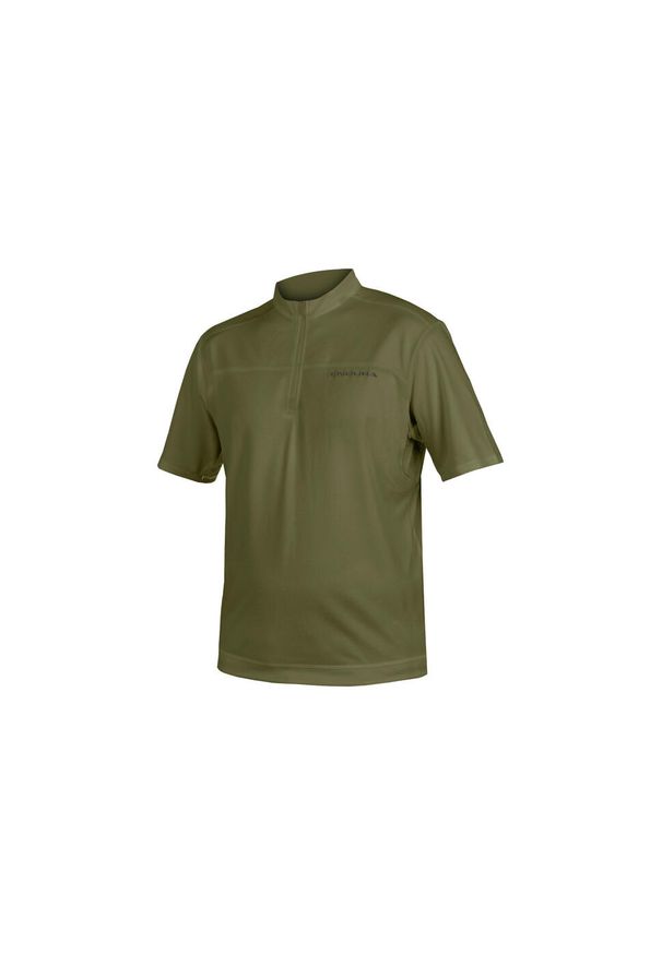 ENDURA - Koszulka rowerowa męska Endura Hummvee II S/S. Kolor: zielony. Sport: kolarstwo