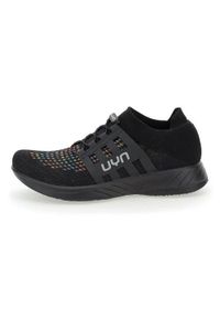 Buty do chodzenia męskie UYN Rainbow Tune. Kolor: czarny. Materiał: tkanina. Szerokość cholewki: normalna. Sport: turystyka piesza