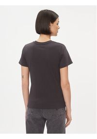 Wrangler T-Shirt 112343064 Czarny Slim Fit. Kolor: czarny. Materiał: bawełna