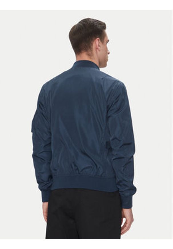 SCHOTT N.Y.C. Kurtka bomber Airstar Granatowy Regular Fit. Kolor: niebieski. Materiał: syntetyk