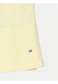 TOMMY HILFIGER - Tommy Hilfiger Sukienka letnia WW0WW46171 Żółty Regular Fit. Kolor: żółty. Materiał: len. Sezon: lato #3