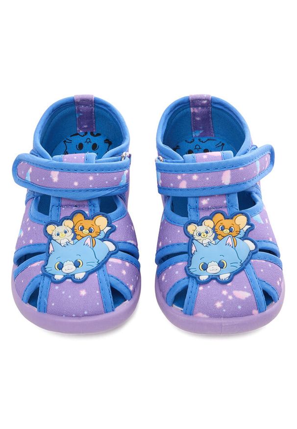 TOM&JERRY GOKKO - Kapcie Tom & Jerry Gokko. Kolor: fioletowy