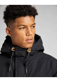 Lee - LEE ESSENTIAL PARKA MĘSKA KURTKA ZIMOWA BLACK L88COD01 112141013. Sezon: zima #2