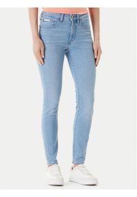Calvin Klein Jeans Jeansy LV047C776G Niebieski Skinny Fit. Kolor: niebieski