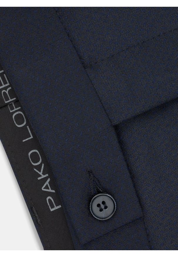 Pako Lorente - PAKO LORENTE – Spodnie męskie garniturowe MANGALAM PPLM9-6G-199-G. Materiał: wełna, poliester. Wzór: kratka. Styl: elegancki