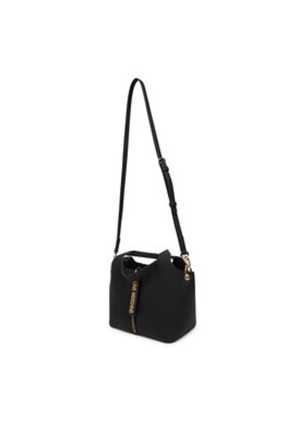 Love Moschino - LOVE MOSCHINO Torebka JC4174PP1NLV0000 Czarny. Kolor: czarny. Materiał: skórzane
