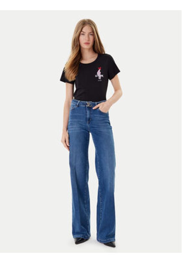 Liu Jo Jeansy UF5100 D0264 78899 Granatowy Regular Fit. Kolor: niebieski