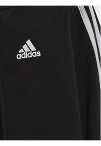 Adidas - adidas Komplet dresowy Essentials Full-Zip Hooded Jogger Set HR5866 Czarny Regular Fit. Kolor: czarny. Materiał: dresówka #4