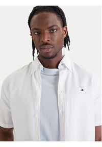 TOMMY HILFIGER - Tommy Hilfiger Koszula MW0MW42450 Biały Regular Fit. Kolor: biały. Materiał: bawełna #2
