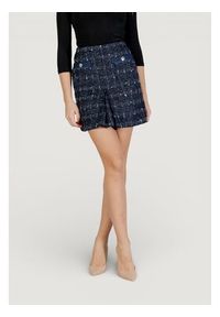 Morgan Spódnica mini 261-JINCA Czarny Slim Fit. Kolor: czarny. Materiał: syntetyk #3