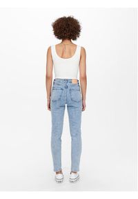 only - ONLY Jeansy 15248715 Błękitny Straight Fit. Kolor: niebieski