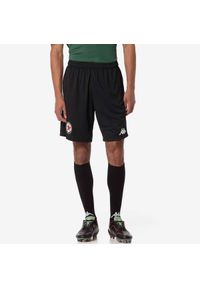 Kappa - Szorty Red Star FC Ahorazip Pro 8 2024/25. Kolor: czarny, zielony, wielokolorowy. Sport: piłka nożna