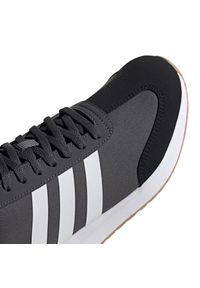 Adidas - Buty biegowe adidas Run60S W EG8705 szare. Zapięcie: sznurówki. Kolor: szary. Materiał: nylon, zamsz, syntetyk, guma. Szerokość cholewki: normalna. Sport: bieganie #3