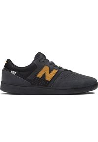 Buty męskie New Balance Numeric NM508CAT – czarne. Kolor: czarny. Materiał: dresówka, zamsz, materiał, skóra, syntetyk. Szerokość cholewki: normalna. Wzór: nadruk. Sport: skateboard