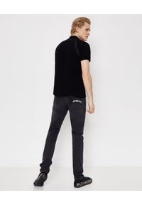 Alexander McQueen - ALEXANDER MCQUEEN - Szare jeansy. Kolor: szary. Wzór: haft. Sezon: lato #3