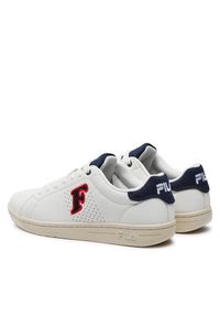 Fila Sneakersy Crosscourt 2 Nt Patch FFM0272 Biały. Kolor: biały. Materiał: skóra