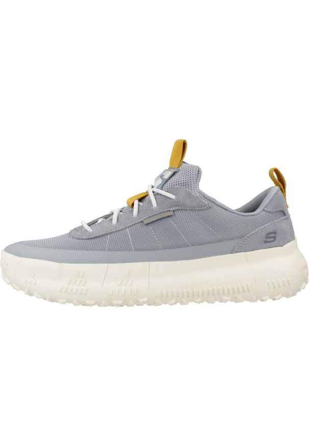 skechers - Buty SKECHERS REVO Niebieski. Kolor: niebieski. Materiał: tkanina, skóra