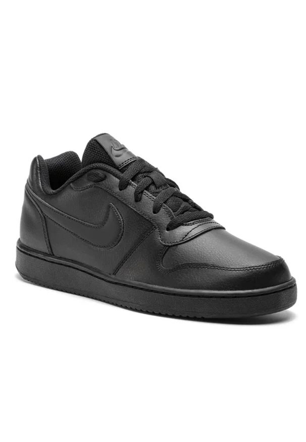 Nike - Sneakersy męskie NIKE EBERNON LOW. Okazja: na co dzień, do pracy, na spacer. Kolor: czarny. Sport: turystyka piesza