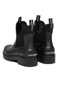 Calvin Klein Jeans Kalosze Mid Rainboot Chelsea YW0YW01034 Czarny. Kolor: czarny. Materiał: syntetyk #5
