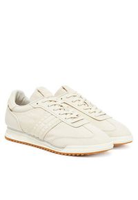 Tommy Jeans Sneakersy Tjw Low Profile Runner EN0EN02817 Beżowy. Kolor: beżowy. Materiał: materiał #3