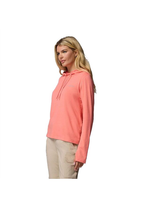 columbia - Bluza damska Columbia Sun Trek Hoodie. Kolor: pomarańczowy, wielokolorowy, różowy