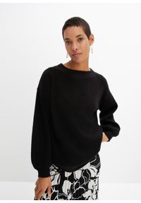 bonprix - Sweter. Kolor: czarny