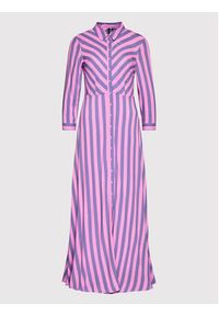 YAS Sukienka koszulowa Savanna 26022663 Różowy Regular Fit. Kolor: różowy. Materiał: wiskoza. Typ sukienki: koszulowe #4