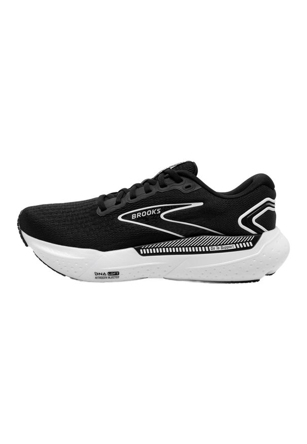Buty do biegania damskie Brooks Glycerin GTS 21. Kolor: czarny. Sport: bieganie