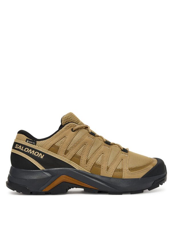 salomon - Trekkingi Salomon. Kolor: brązowy. Technologia: Gore-Tex. Sport: turystyka piesza