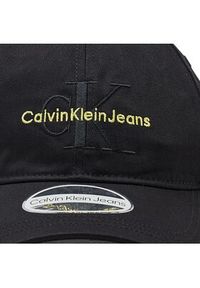 Calvin Klein Jeans Czapka z daszkiem Monogram K60K606624 Czarny. Kolor: czarny. Materiał: bawełna, materiał #3