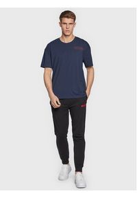 Hugo T-Shirt Unite 50478916 Granatowy Regular Fit. Kolor: niebieski. Materiał: bawełna #5