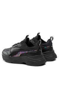 Puma Sneakersy Cassia Winter Wonderland 393975 02 Czarny. Kolor: czarny. Materiał: mesh, materiał