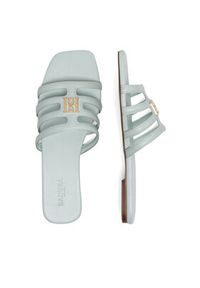 Badura Klapki JEAN-113775 Zielony. Kolor: zielony. Materiał: skóra #7