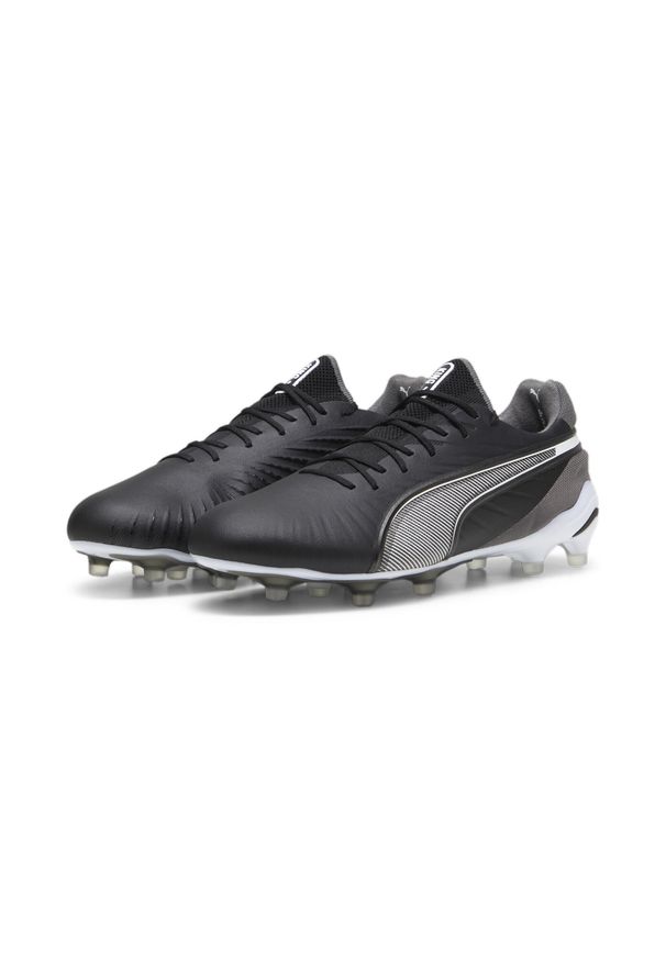 Puma - Buty piłkarskie unisex PUMA KING ULTIMATE FG/AG. Kolor: wielokolorowy, szary, biały, czarny. Sport: piłka nożna