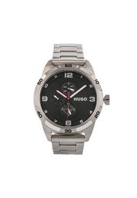 Hugo Zegarek Grip 1530276 Srebrny. Kolor: srebrny #4