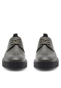 Sergio Bardi Oxfordy WI16-C1053-03SB Zielony. Kolor: zielony. Materiał: skóra #6