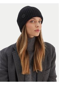 TOMMY HILFIGER - Tommy Hilfiger Czapka Elevated Heritage AW0AW17905 Czarny. Kolor: czarny. Materiał: wełna #3