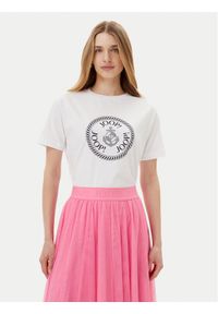 JOOP! T-Shirt 58 252JE58Tonia 30046219 Biały Regular Fit. Kolor: biały. Materiał: bawełna