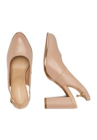 Lasocki Czółenka CEO-WS3786-02 Beżowy. Kolor: beżowy. Materiał: skóra #9