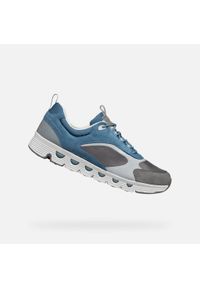 Trenerzy Geox Spherica Ecub-4 A. Kolor: niebieski, szary, wielokolorowy