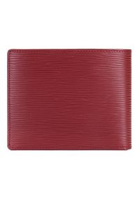 Wittchen - Damski portfel skórzany z fakturą średni. Kolor: czerwony. Materiał: skóra #5